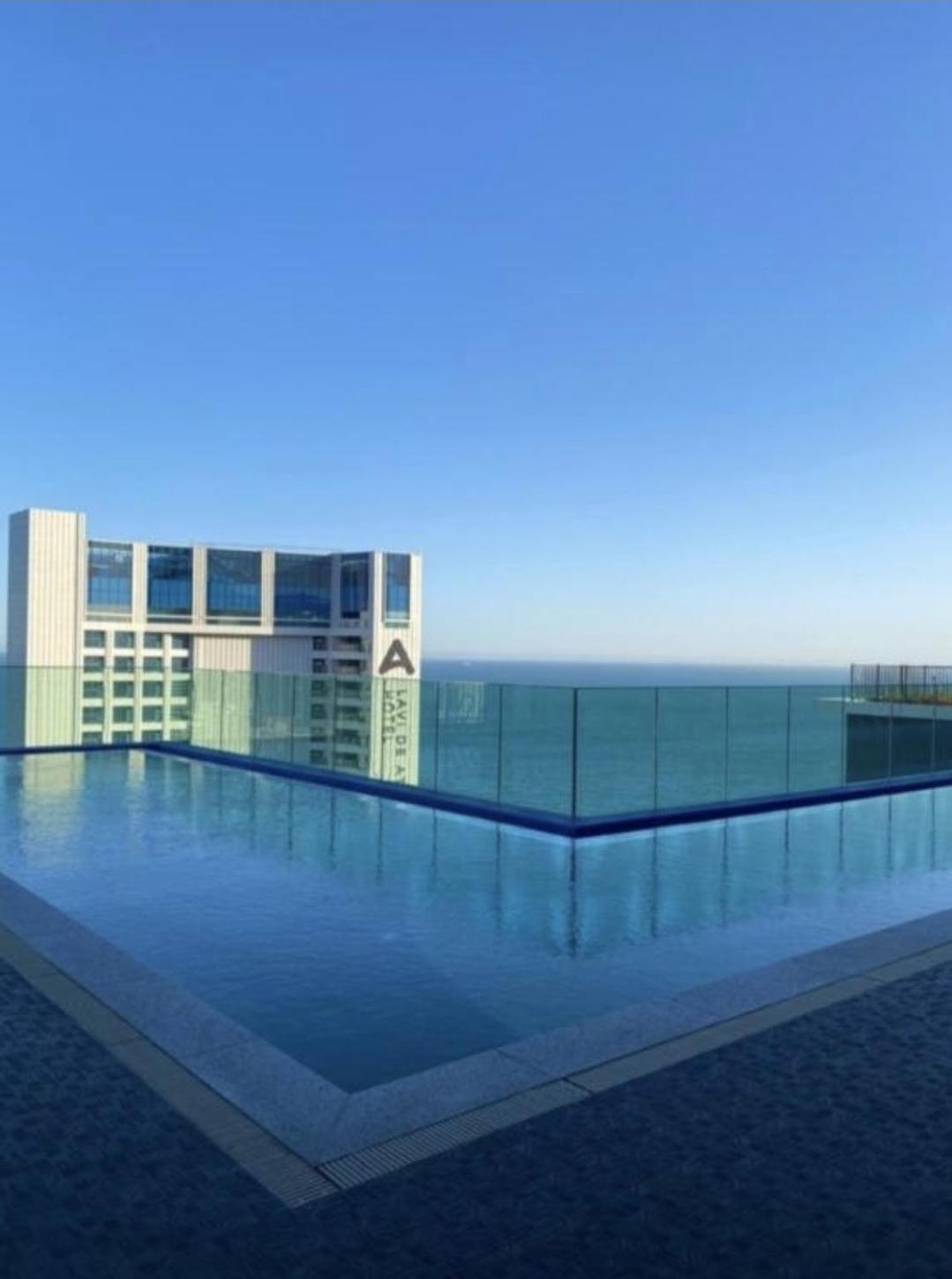 Ferienwohnung Haeundae Ocean Family Busan Exterior foto
