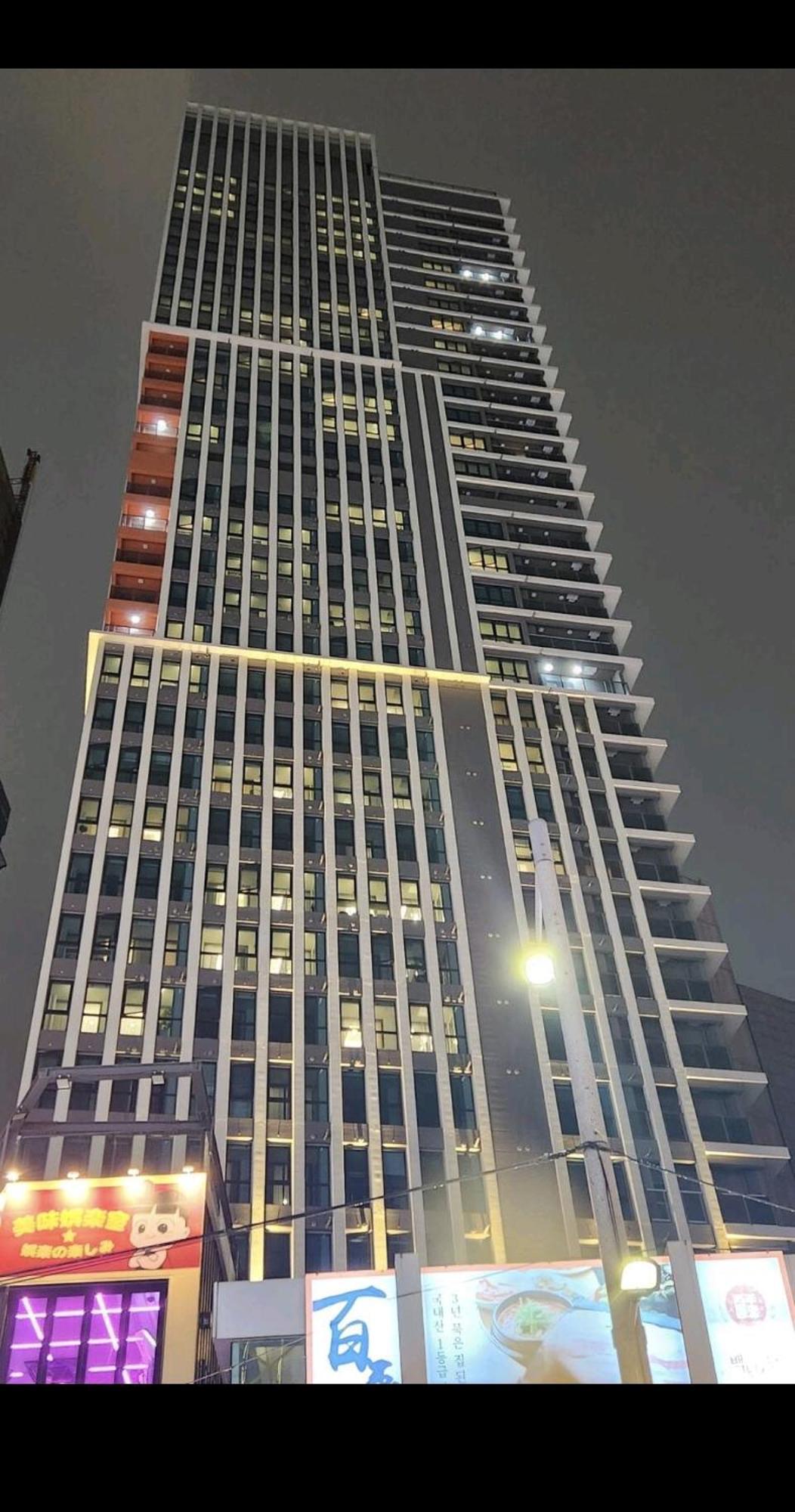 Ferienwohnung Haeundae Ocean Family Busan Exterior foto