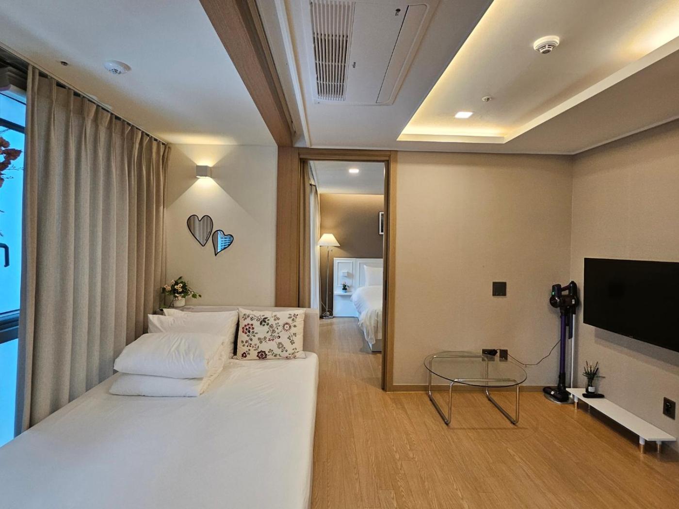 Ferienwohnung Haeundae Ocean Family Busan Zimmer foto